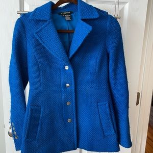 Etcetera Blue Coat. Size 0